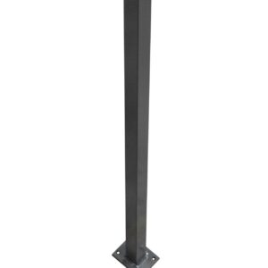 Brunswick Green 50x50x1800 Aluminium Flanged Post