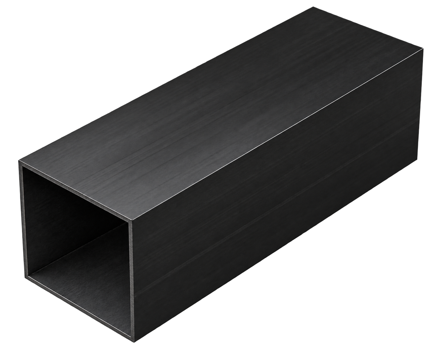 Pergola Post 65x65x2.5x7320 Black