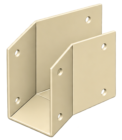 Pergola Purlin Bracket 135° 100x50 Primrose