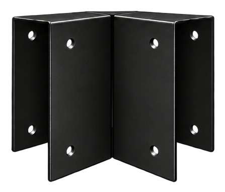 Pergola Purlin Bracket 90° 100x50 Black