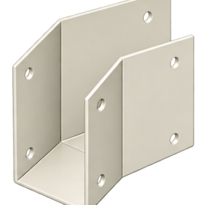 Pergola Purlin Bracket 135° 150x50 Off White