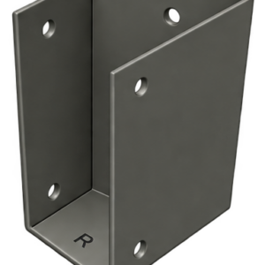 Pergola Purlin Bracket 45° RIGHT 150x50 Slate Grey