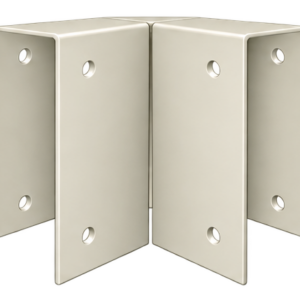 Pergola Purlin Bracket 90° 150x50 Off White