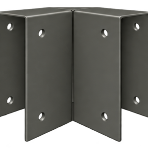 Pergola Purlin Bracket 90° 150x50 Slate Grey