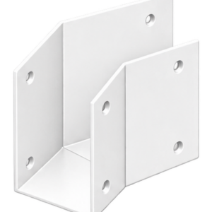 Pergola Purlin Bracket 135° 200x50 Pearl White