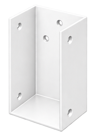 Pergola Purlin Bracket 200x50 Pearl White