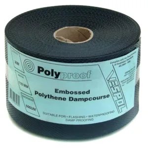 Polyproof Dampcourse (DPC) 500um 380mm x 30m