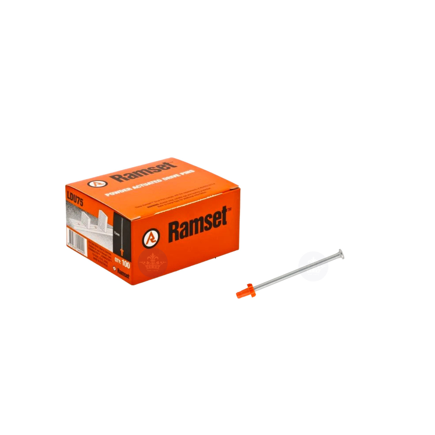 Ramset FormMaster Pins 75mm x Box of 100