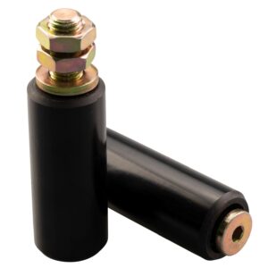 Sliding Gate Black Roller 100mm