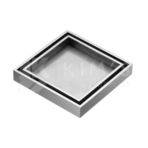 Sedek – Diana 110x90mm Tile Insert Floor Waste SS316 – DIANA-110-316-90