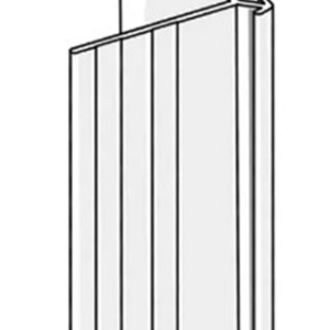 Hardie Corner Alum. External Slimline 9 x 3000mm for FTC #306102