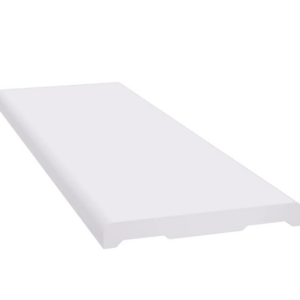 Mould Cover Strip White PVC 38 x 6 x 2400mm