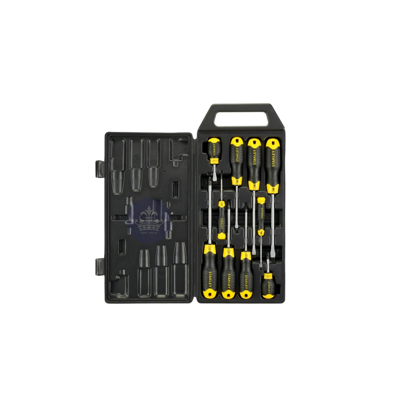 Stanley Cushion Grip 10Pc Screwdriver Set