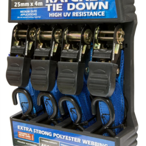 Ratchet Tie Down 25mm x 4m 2 25mm x 4m 2