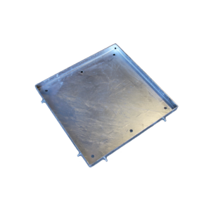 Galvanised Grate Only to suit Plastic Pit - 540mm x 540mm Light Duty / Tile Insert