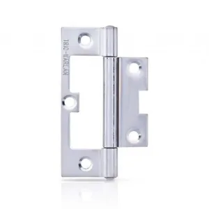 Trio Hirline Door Hinge Fixed Pin 90 x 52 x 1.8mm Stainless Steel