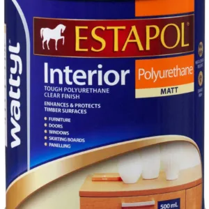 Wattyl Estapol Interior Polyurethane Matt 500mL