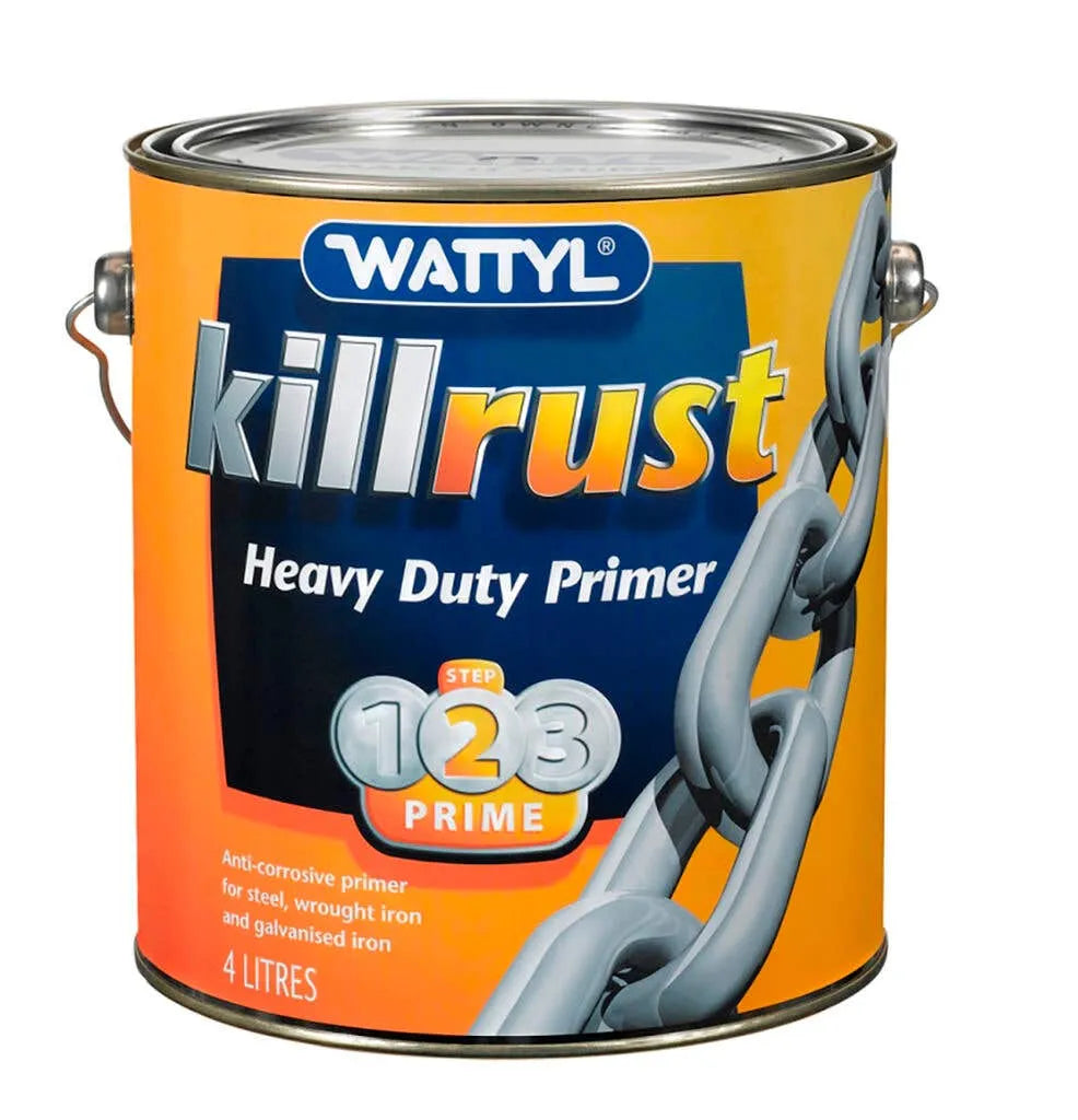 Wattyl Killrust Heavy Duty Primer 4L