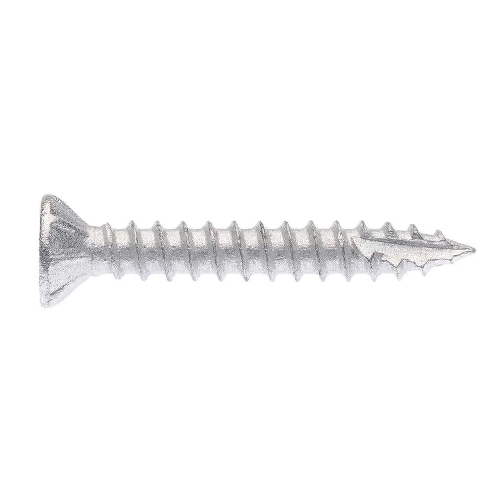 Zenith Galv Button Head Stiching Timber Screws 8G x 30mm - 25 Pack