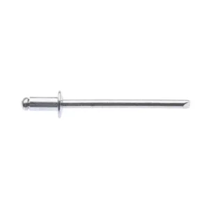 Zenith Rivet Open Steel 1/8"Dia - 1/8" Grip 100 Pack