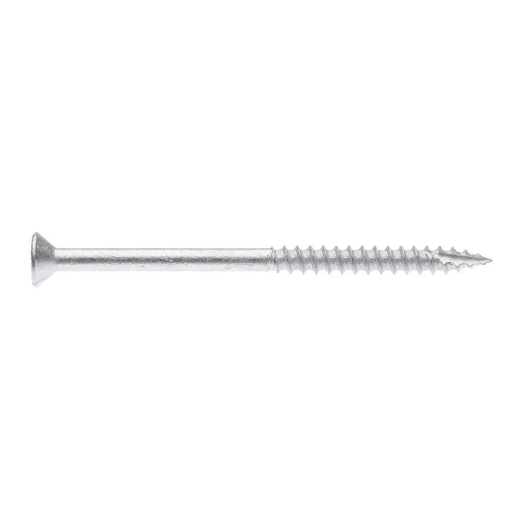 Zenith Timber Screws Countersunk Galv 10G x 75mm 10 Pack