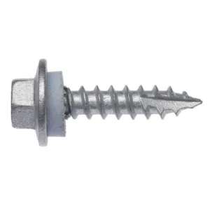 Zenith Timber Screws Hex with Seal Galv 12G x 25mm 100 Pack