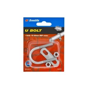 Zenith U Bolt Galvanised 15-20mm
