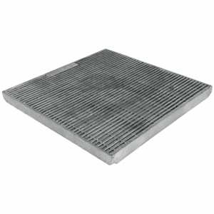Galvanised Grate Only to suit Plastic Pit - 340mm x 340mm Light Duty **FACTORY SECONDS** / Budaguard™ Heelguard