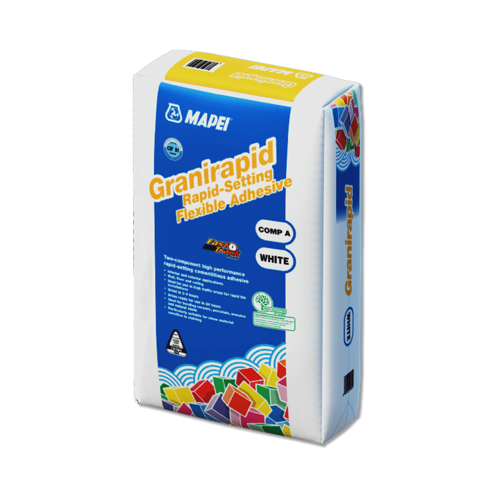 Mapei Granirapid 2 Part Adhesive - Component: Part A Powder (White)