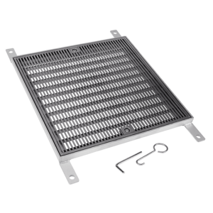 Heelguard Stormwater Pit Grate - Stainless Steel - 300mm x 300mm / Light Duty - Class A