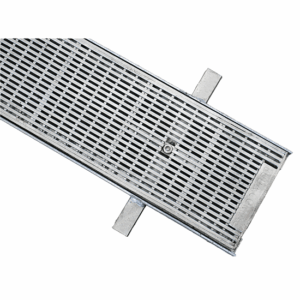 Budaguard™ - Heelguard Galvanised Trench Grate & Frame - 150mm wide / 2000mm