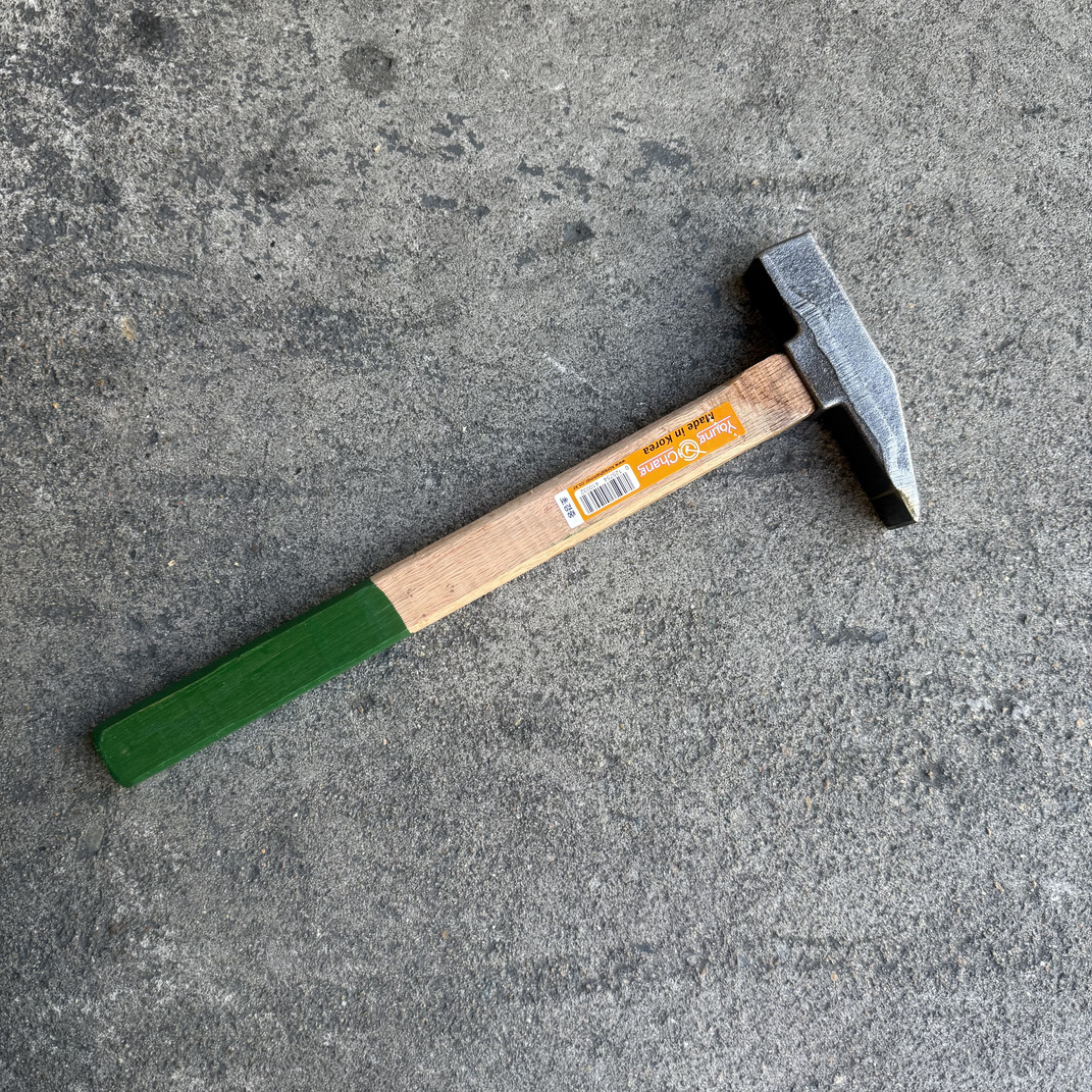 KC – Tungsten Tip Hammer Green Handle – TGH