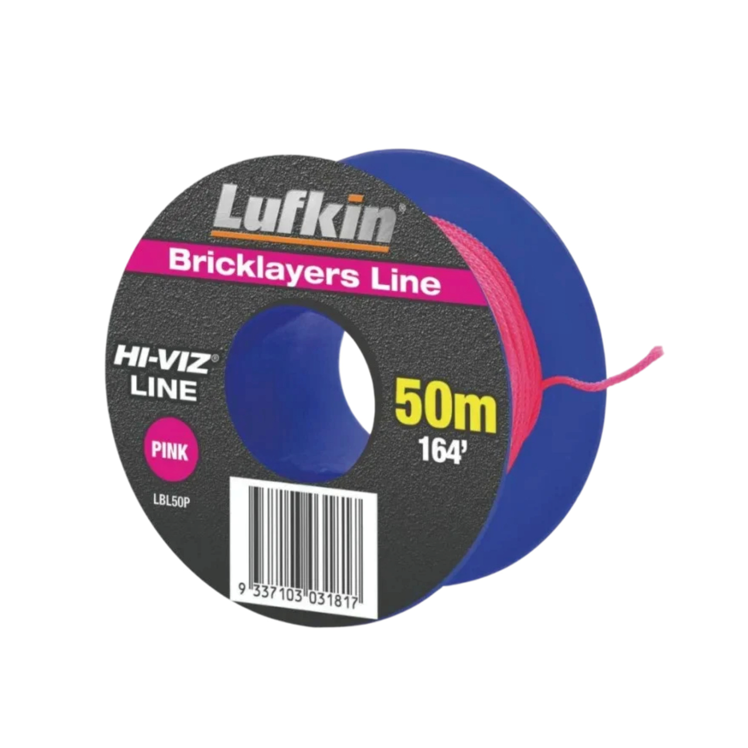 Lufkin String Line 50m Pink Colour