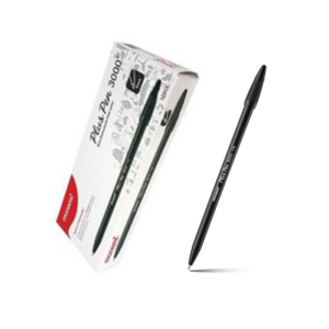 KC – Monami Plus Pen 3000 Black – M-3000