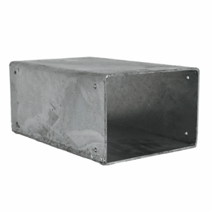 RHS Steel Pipe Joiner Connectors - To suit 150mm x 100mm RHS (GALVANISED)
