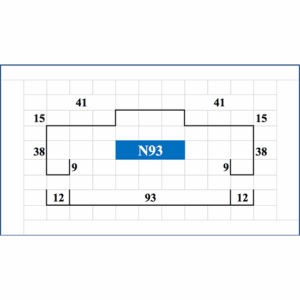 Single Leaf Door Frame (Non-Fire Rated) - N93 / 2065 x 924 (To suit 2040 x 920 x 35mm door) / Left Hand