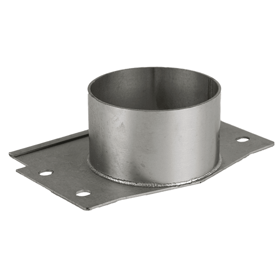 Outlets to Suit- Stainless Steel Drains - End Outlet to suit 140mm x 125mm